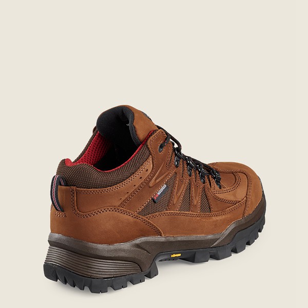 Red Wing Hiking Boots Brown - Mens Truhiker - 3-inch Waterproof Safety Toe - 8317-WFSPT